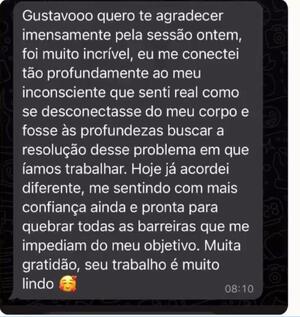 Depoimento de cliente satisfeito